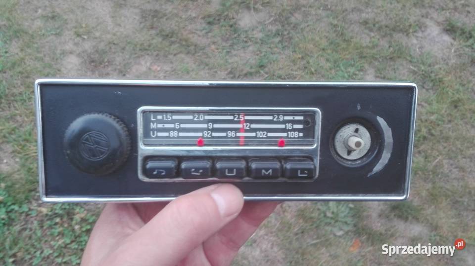 VW garbus typ 3 typ 4 ogórek radioodbiornik Pozostałe Pabianice