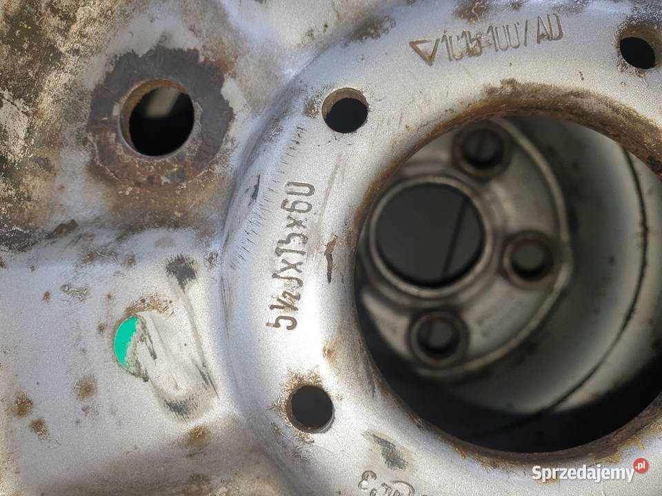 Felga stalowa Ford 55Jx15 Opona Goodyear Cargo