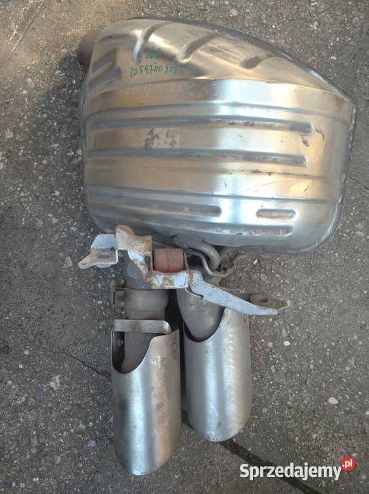 Tłumik prawy Porsche Panamera z klapką i zaworem Zgierz