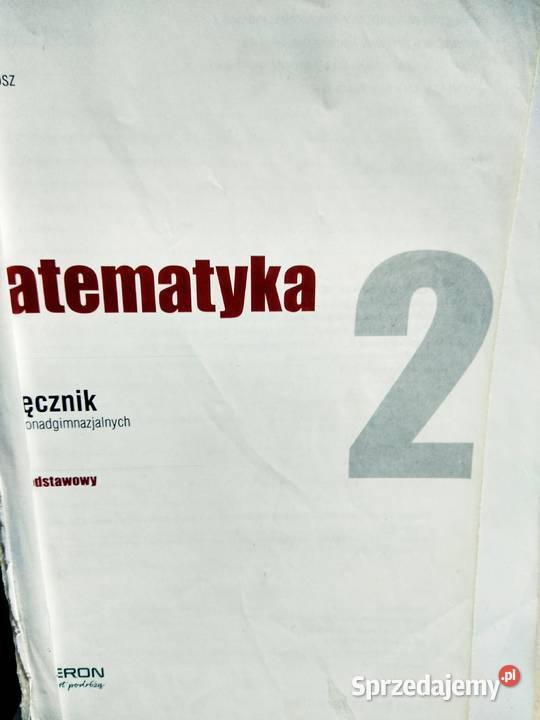 Matematyka 2 odkrywamy na nowo mazowieckie Warszawa