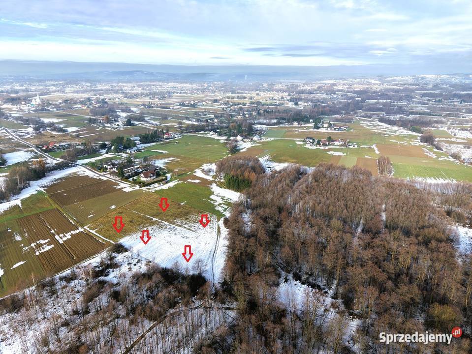 Działki budowlane Kryg gmina Lipinki