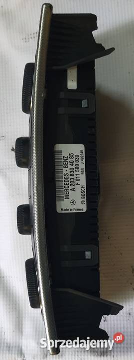 Panel sterowania klimatyzacji mercedes C W 203 Rok produkcji 2005 Grodków