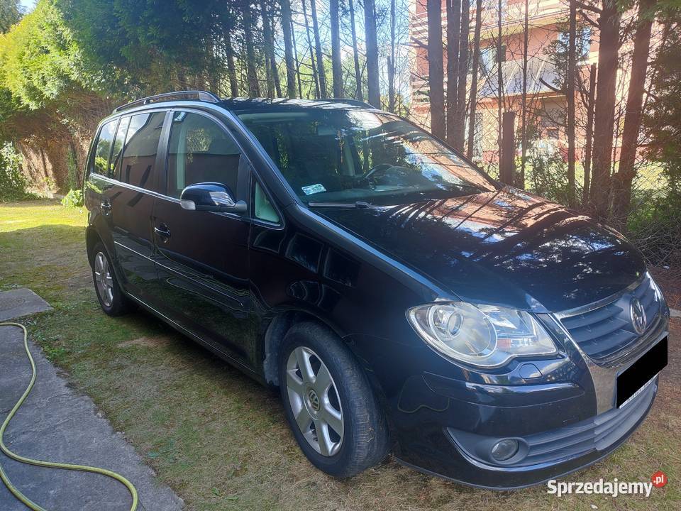 Sprzedam Volkswagen Touran 19 TDI 2008 Zadbany Samochody osobowe świętokrzyskie Końskie