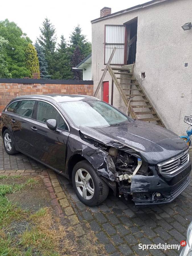 Peugeot 508 kombi w całości na części 16hdi uszkodzony Mykanów sprzedam