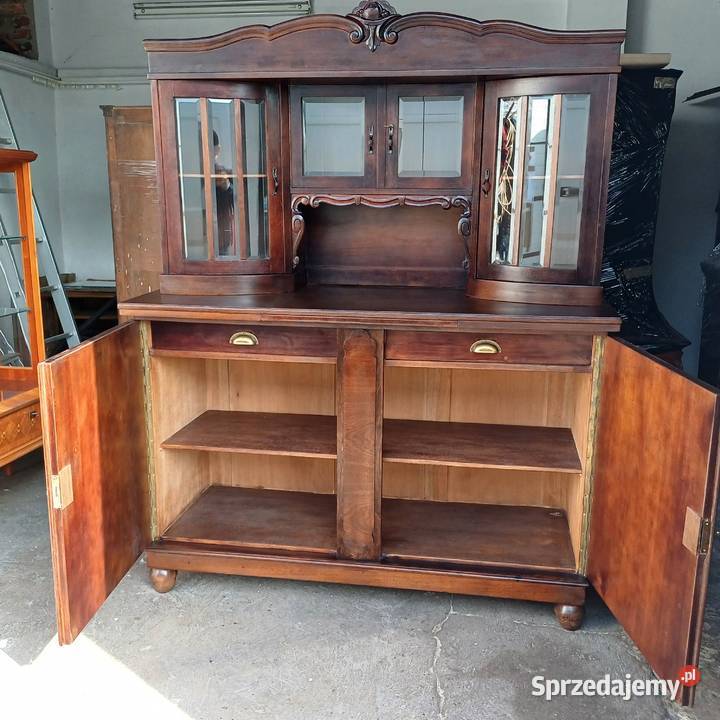 Stylowy Secesyjny Kredens Bufet Suchorzew