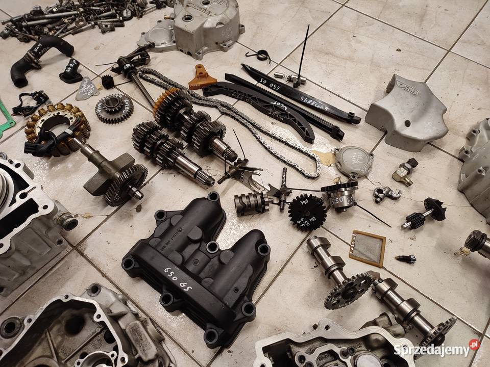 BMW F 650 GS rotax silnik części wał głowica Jelenia Góra