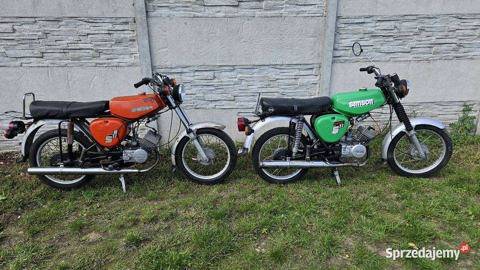 Simson S51 oryginal DDR Rok produkcji 1982 Łosiów