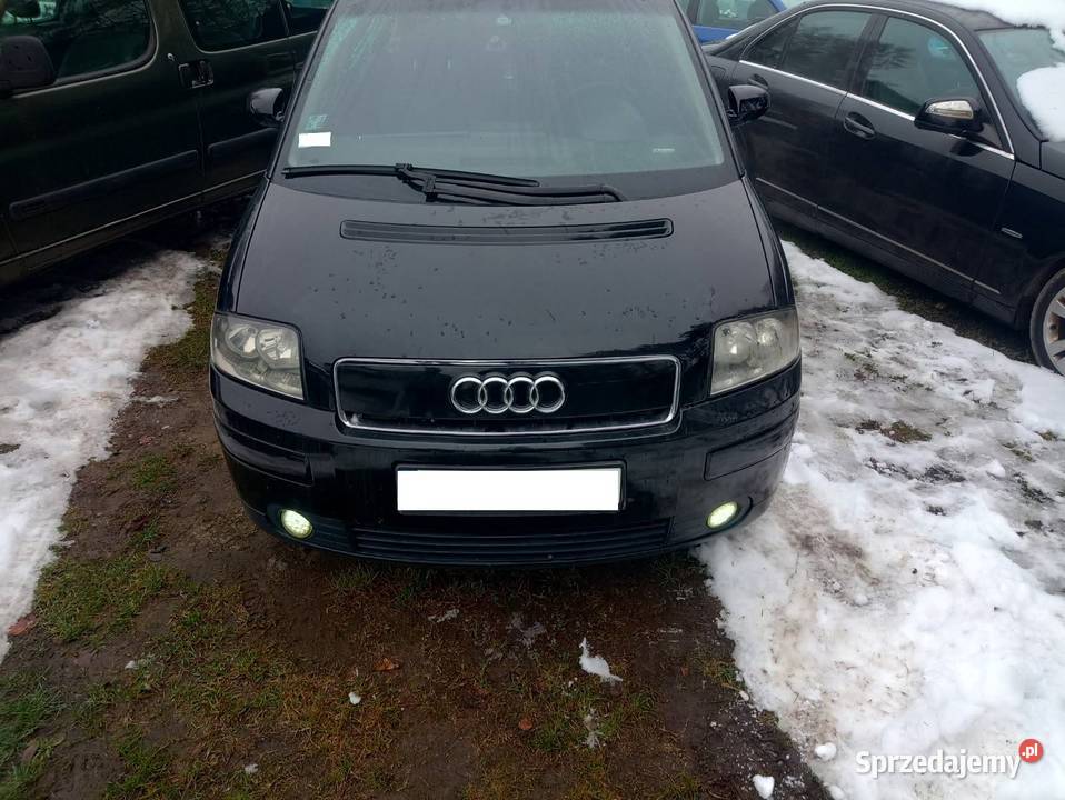 Audi A2 B6 0005 KOMPLETNY przód Zderzak Lampy osobowe