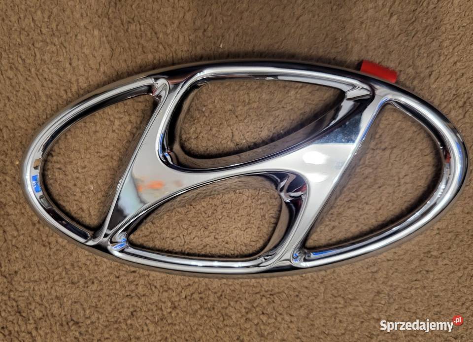 Emblemat Znaczek Logo Przód Hyundai Kona EV Gliwice