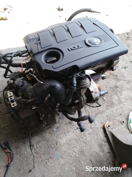 Silnik 16 tdi CAY CAYC kompletny ze skrzynią