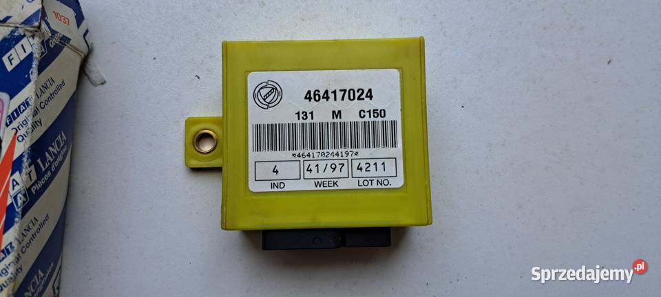Centralka moduł immobilizera 46417024 FIAT pomorskie Luzino