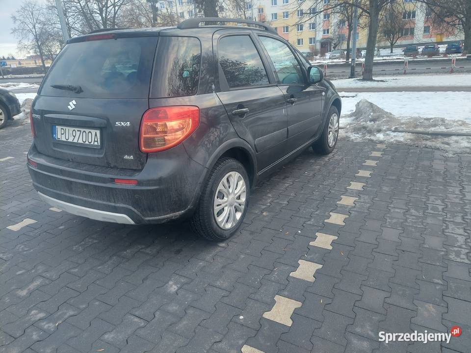 Suzuki SX4 4x4 16 Benzyna Gaz welurowa tapicerka