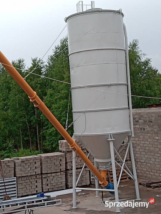 silos na cement zbiornik węzeł betoniarski sprzedam