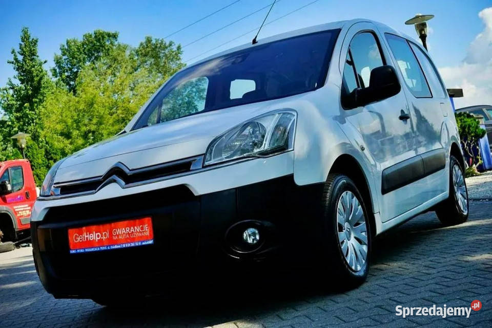 Citroen Berlingo 16HDI Klima 3 osobowy 2013r biały Płock