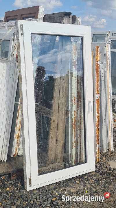 OKNA KacprzaK OKNO PCV 82X157 Używane Plastikowe Siedlce
