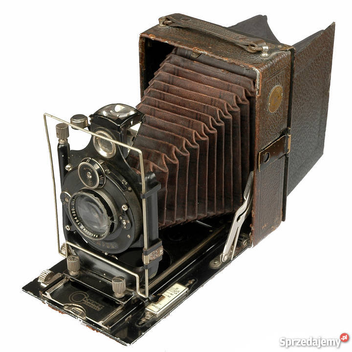 Zabytkowy aparat fotograficzny z mieszkiem Kraków