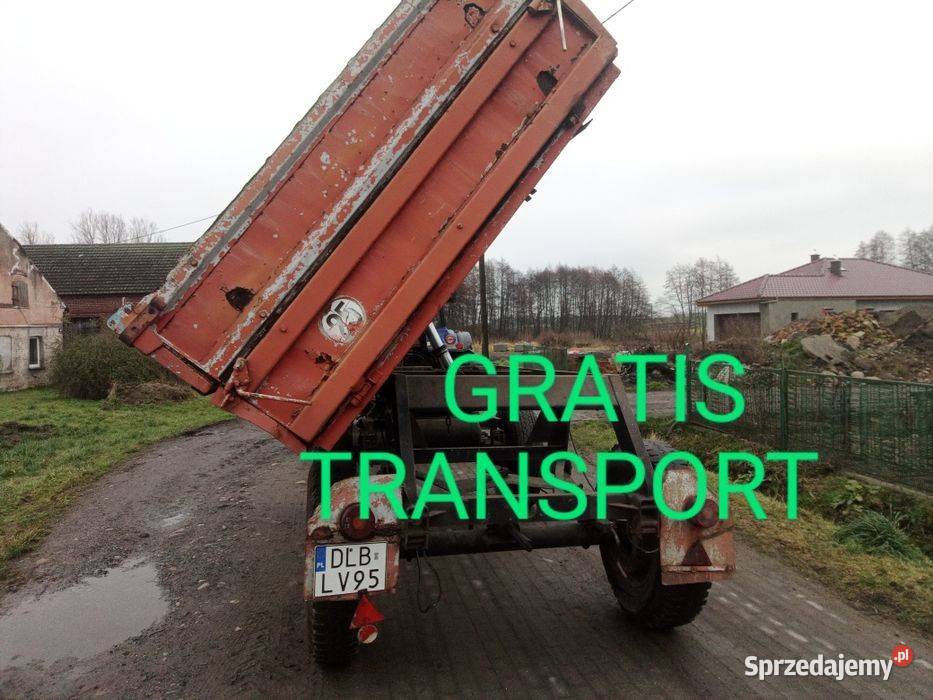 Przyczepa Niemka wywrotka thk IFA hw 6011