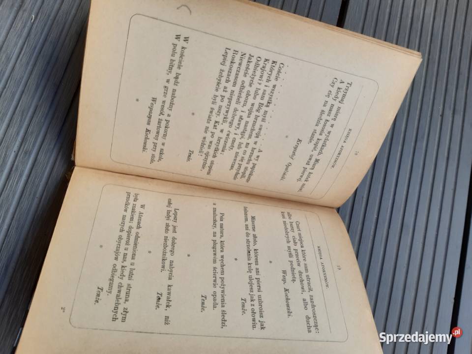Księga aforyzmów 1888 r Władysław Bełza
