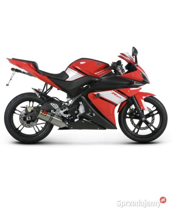 Naklejki Yamaha YZFR125 CZERWONA Rypin