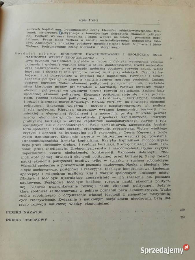 Ekonomia Polityczna Oskar Lange PWN 1959 Bielsko-Biała