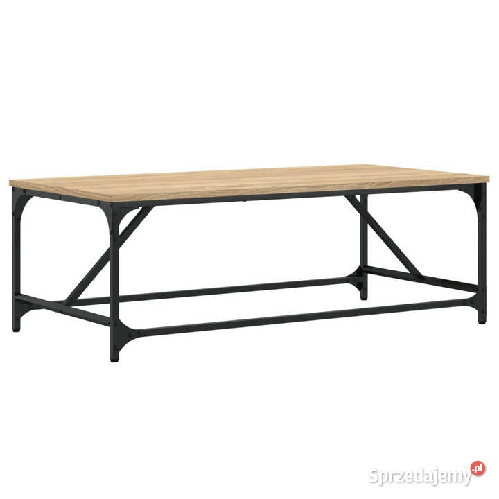 Stolik kawowy dąb sonoma 100x50x35 materiał