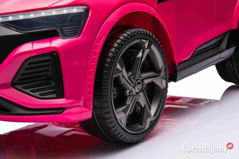 BAWIBUS Auto samochód na akumulator różowe Audi śląskie Myszków