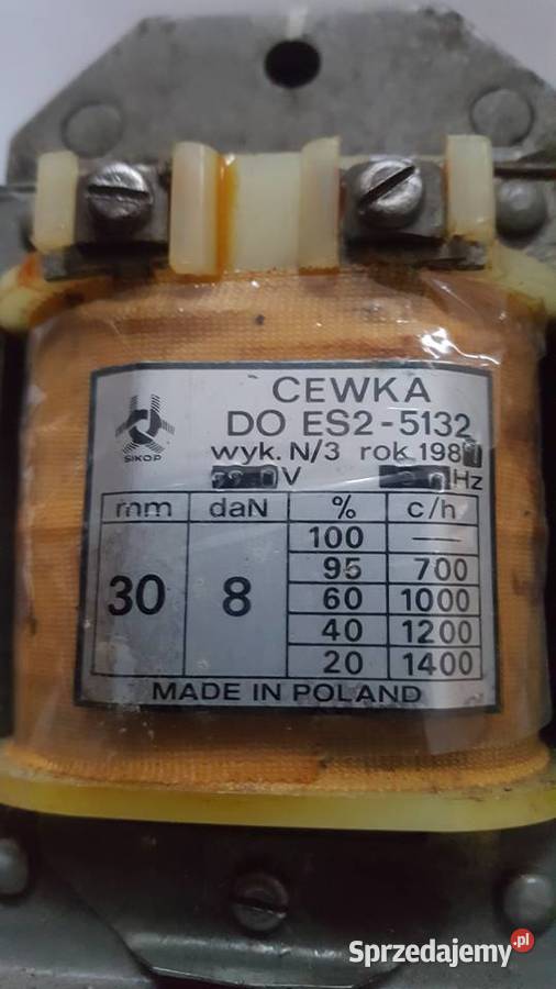 Elektromagnes ES25132 mazowieckie Garwolin