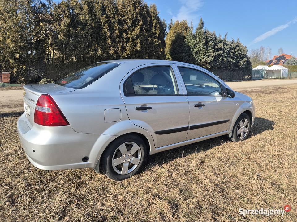 Chevrolet Aveo 12 gaz Salon Polska Legionowo sprzedam