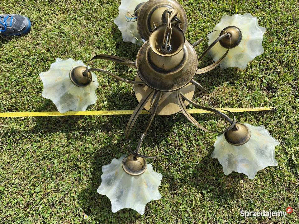 Żyrandol Tulipan 5x Lampa wisząca MADE IN POLAND Dębica