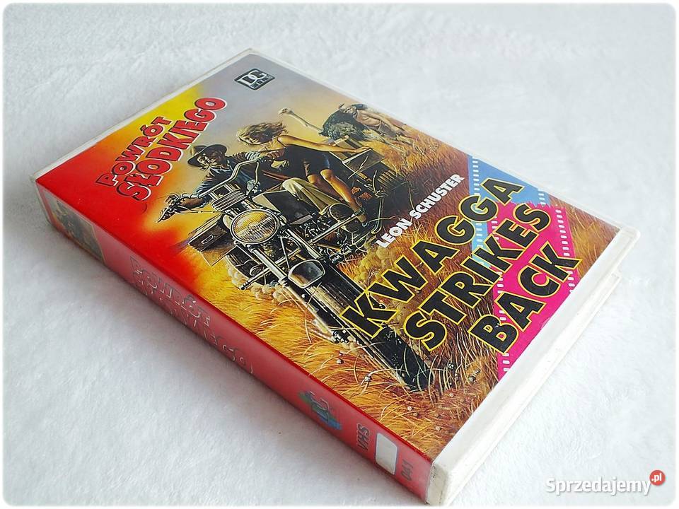 Kaseta VHS Powrót Słodkiego Kwagga Strikes Back Żary