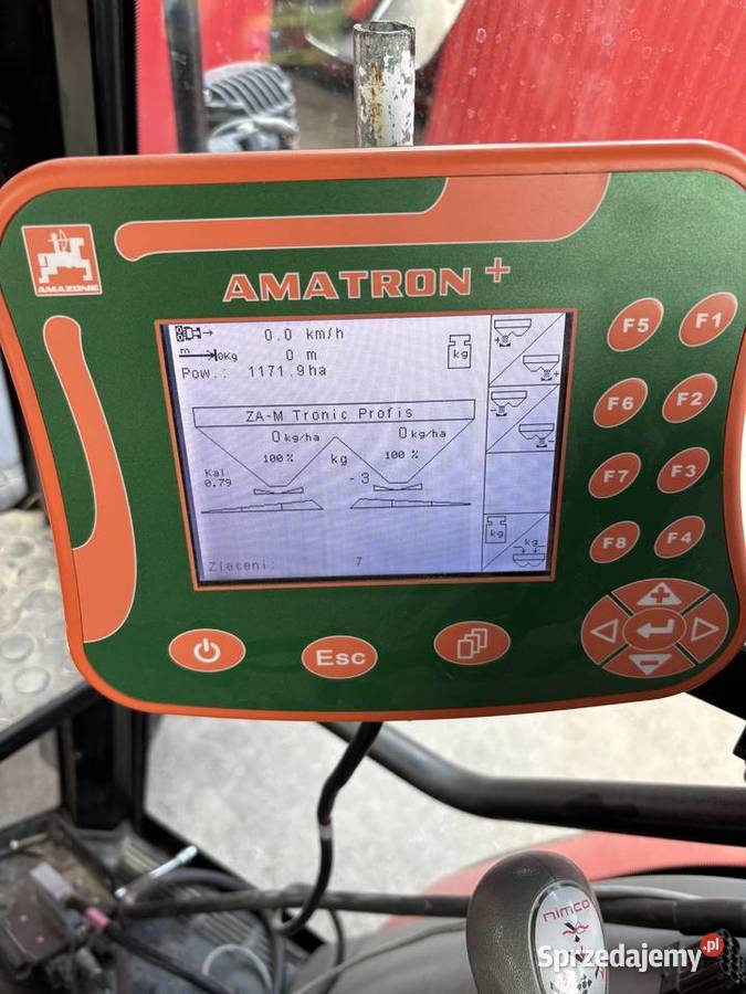Rozsiewacz amazone zam 1501 profis Nawozy i ŚOR Potok Wielki
