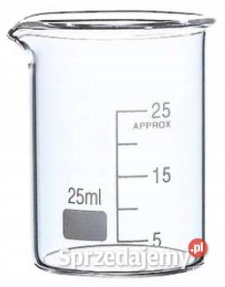 Zlewka Lab Niska Szkło Borokrzemowe 100mL Łódź