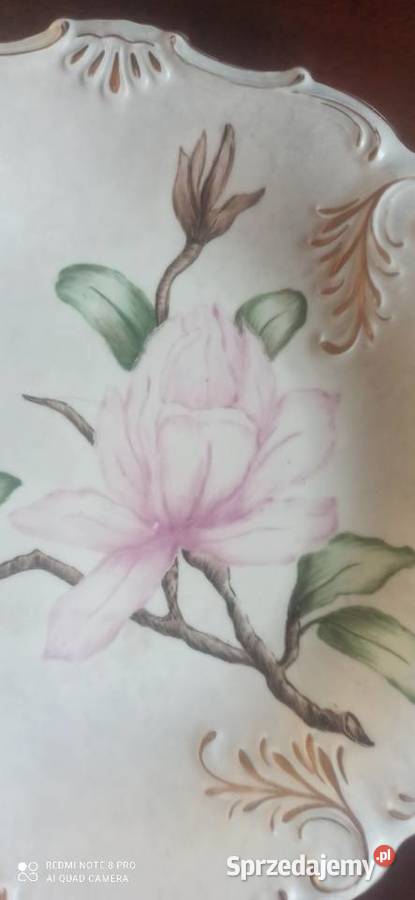 Patera z cudnym kwiatem magnolii Susan Syg pomorskie