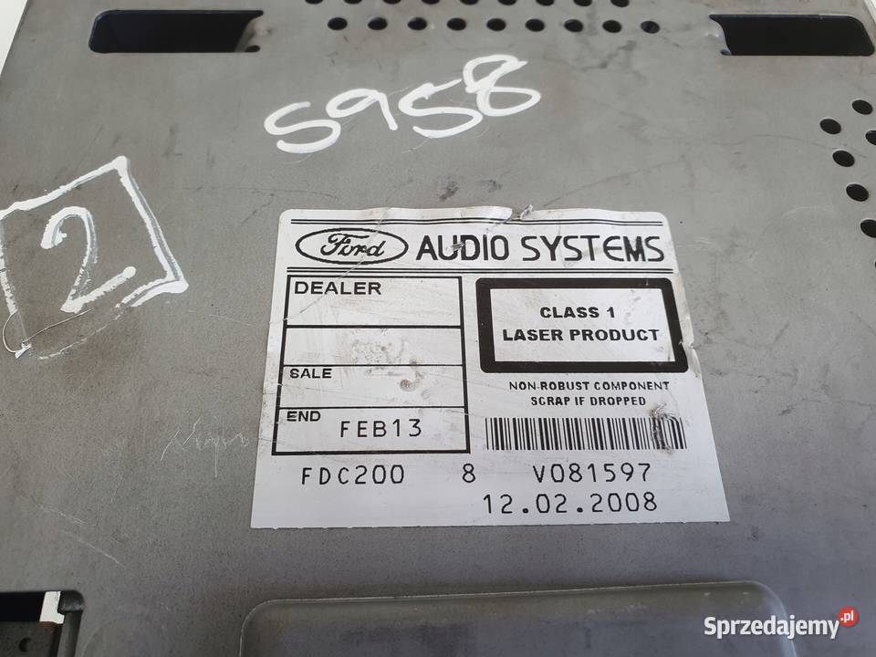 Ford Mondeo MK4 S RADIOODTWATRZACZ CD radio osobowe Rudka sprzedam