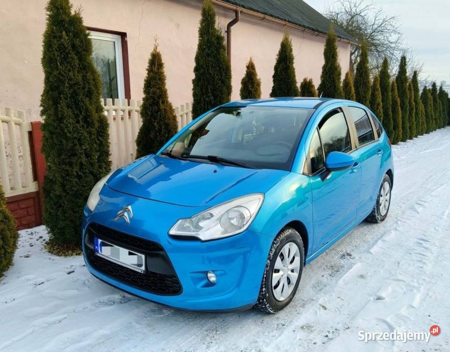 ŚLICZNY CITROEN C3 II2011R14 BENZYNKANISKI łódzkie sprzedam