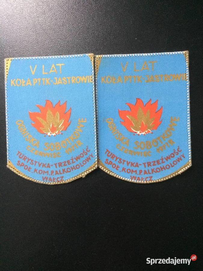 2825 Proporczyki V Lat Koła PTTK Jastrowie Szczecin