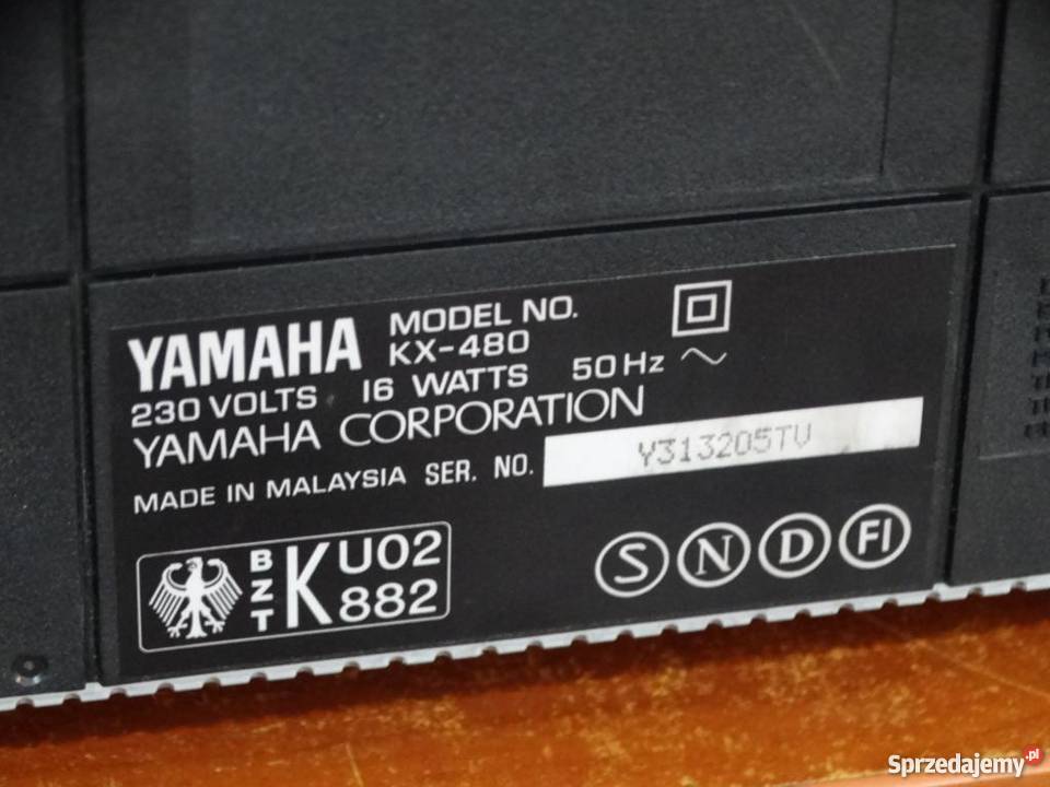 Magnetofon Yamaha KX480 WYSYŁKA podkarpackie Jasło