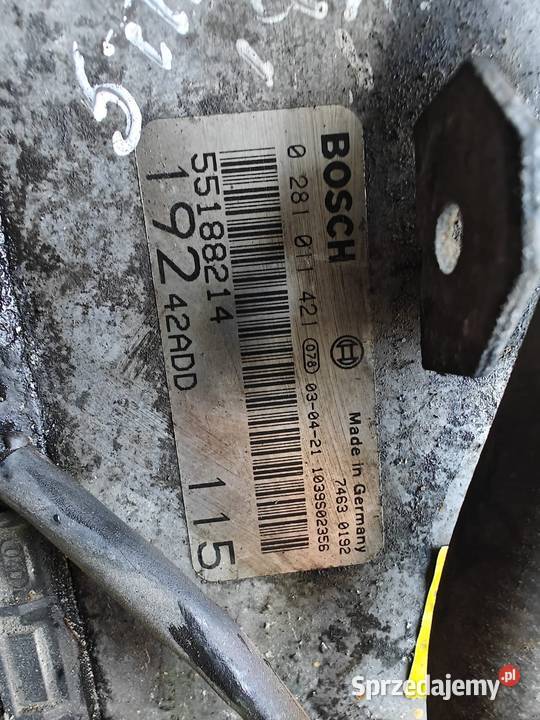 Sterownik silnika fiat stilo 19 jtd osobowe lubelskie Puławy