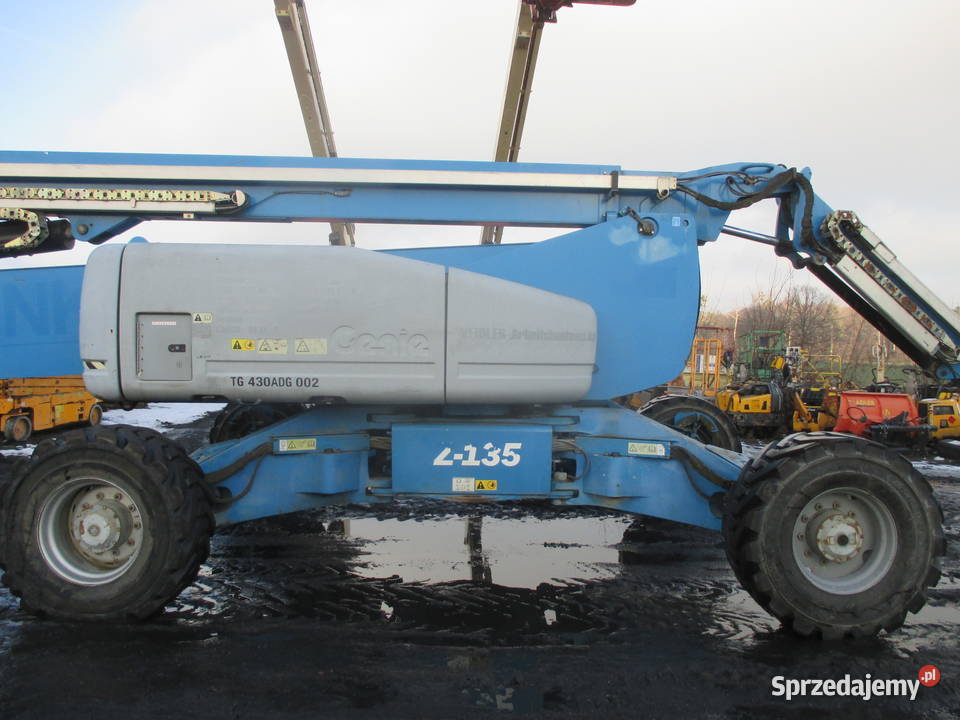 Podnośnik koszowy 43 m 4x4 Genie Z135 Pleszew