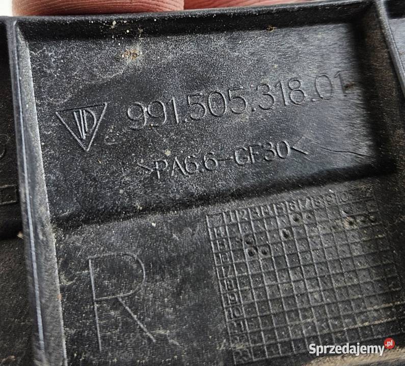 PORSCHE 911 991 LIFT ŚLIZG MOCOWANIE PRAWY PRZÓD wielkopolskie Międzychód
