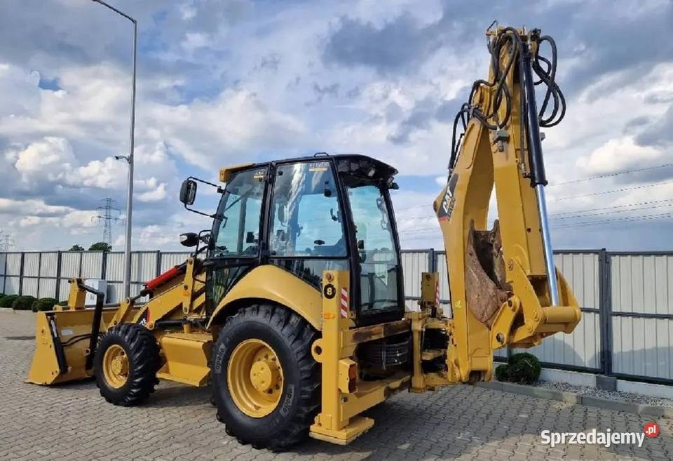 koparkoładowarka Caterpillar 432E Niski przebieg Katowice