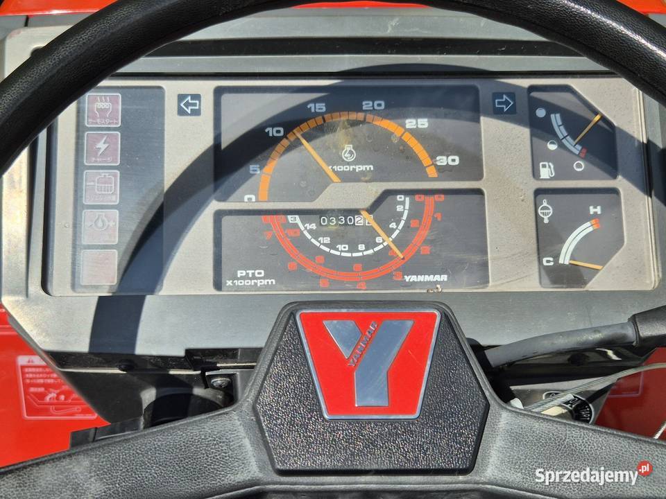 Traktorek traktor YANMAR F165S 16 24 Skrzynia biegów Manualna Małuszyn