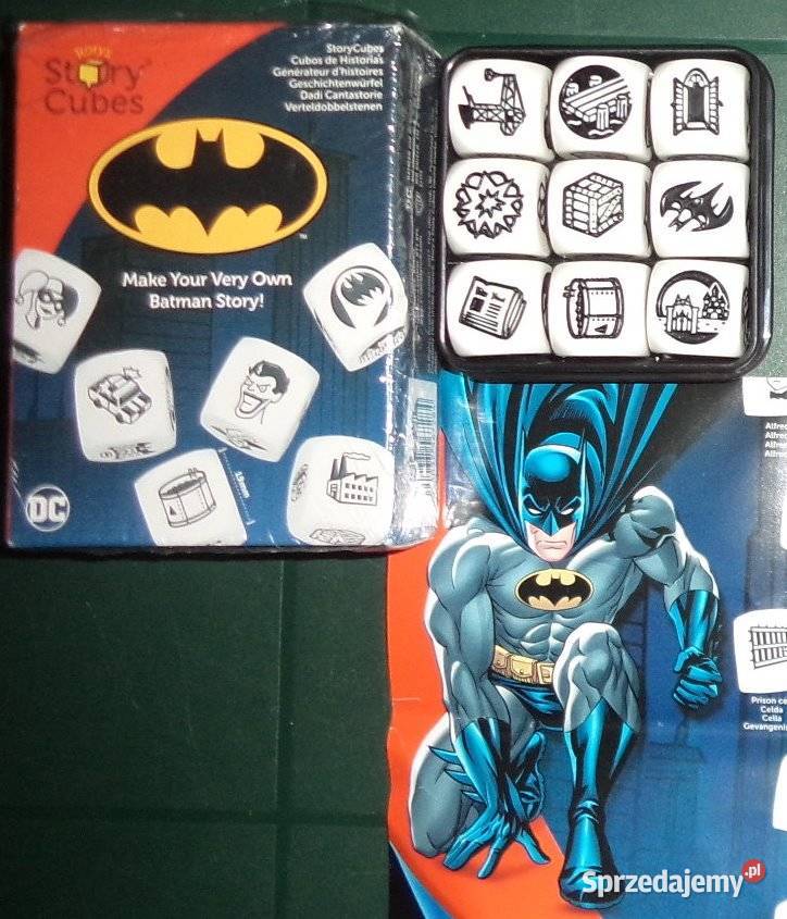 Story Cubes Batman 9 kości + instrukcja Rzeszów 