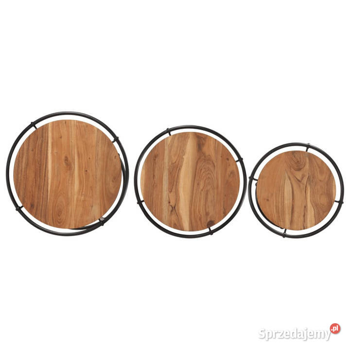 Stoliki wsuwane pod siebie 3 lite drewno mazowieckie Warszawa