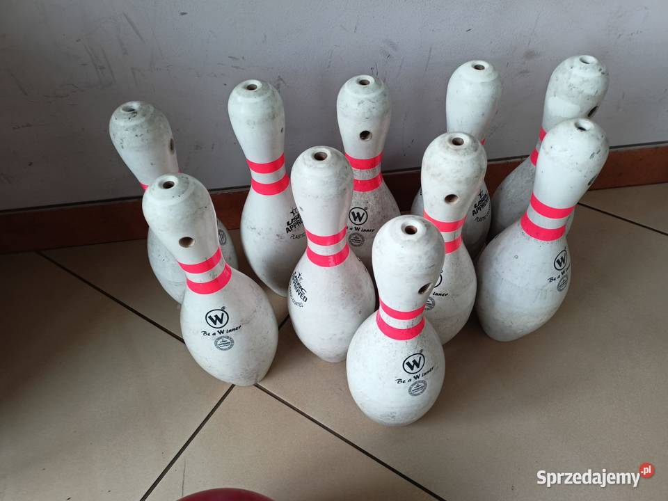 Zestaw kręgli bowlingowych Winner kula Bowltech Kolno