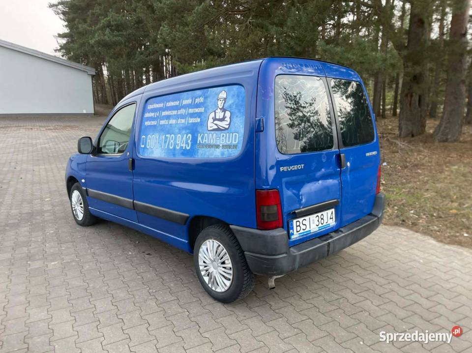 Peugeot Partner I 19 D 70 Salon Polska Badania diesel podlaskie Białystok