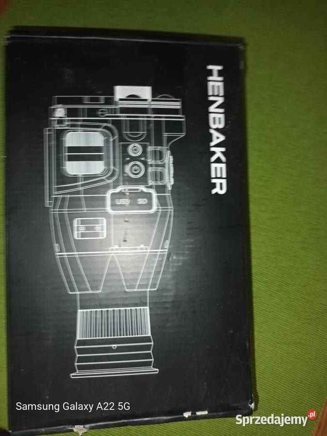 CELOWNIK NOKTOWIZYJNY KAMERA Henbaker Wifi 200m mazowieckie Góra Kalwaria