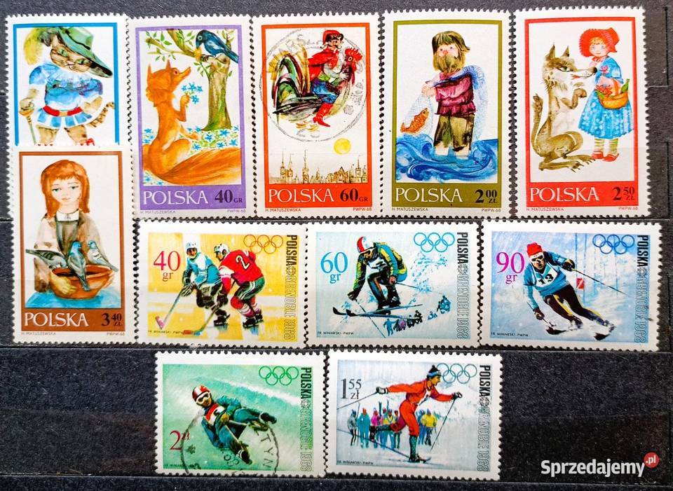 L ZNACZKI POLSKIE 1968 kwartał I Filatelistyka łódzkie Leźnica Wielka-Osiedle