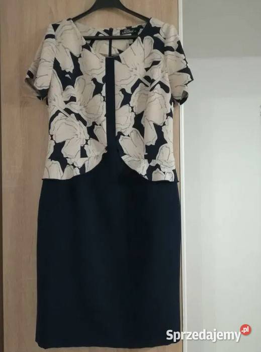 Sukienka 42 niebieski mazowieckie Nasielsk