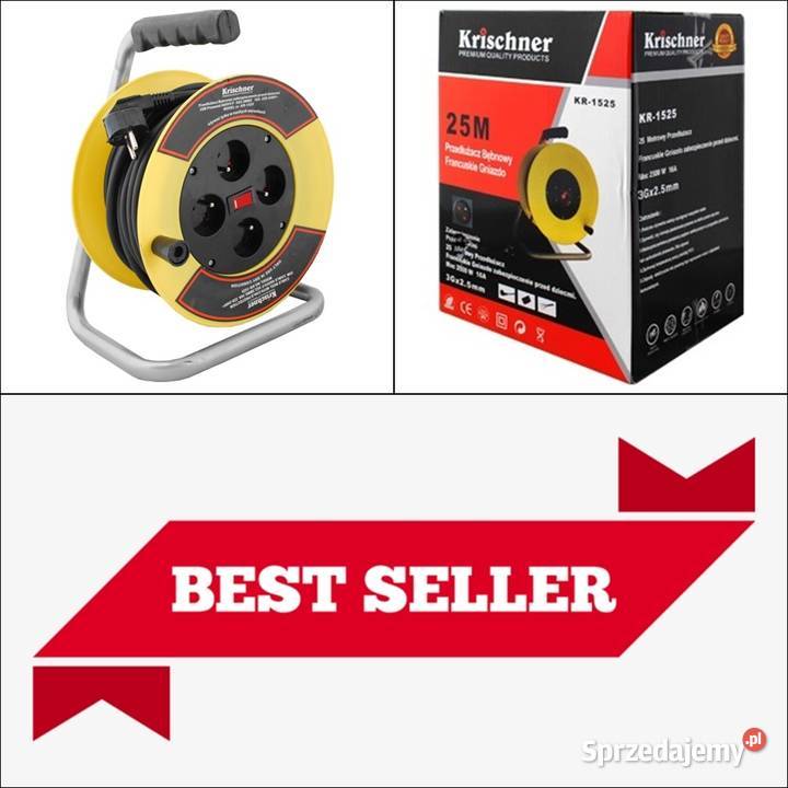 Przedłużacz bębnowy 25 m Szczecin